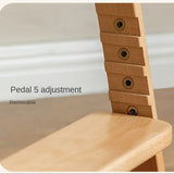 Beech Solid Wood Children's Lift Study Chair.