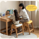Beech Solid Wood Children's Lift Study Chair.