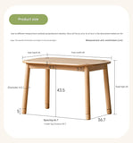Beech Solid Wood Handmade Children's Table