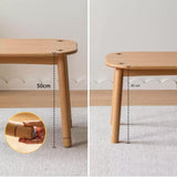 Beech Solid Wood Handmade Children's Table