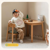 Beech Solid Wood Handmade Children's Table
