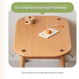Beech Solid Wood Handmade Children's Table