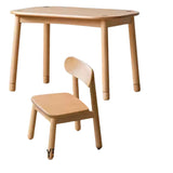 Beech Solid Wood Handmade Children's Table