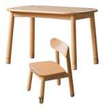 Beech Solid Wood Handmade Children's Table