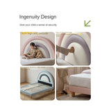 Organic leather Children's Soft Rainbow Bed.