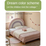 Organic leather Children's Soft Rainbow Bed.