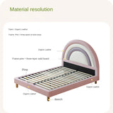 Organic leather Children's Soft Rainbow Bed.