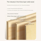 Organic leather Children's Soft Rainbow Bed.