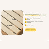 Beech Solid Wood Children's Soft Single Bed