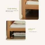 Beech Solid Wood Children's Storage Bunk Bed