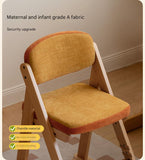Beech Solid Wood Children's Study Chair.