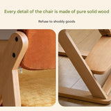 Beech Solid Wood Children's Study Chair.