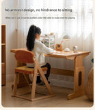 Beech Solid Wood Children's Study Chair.