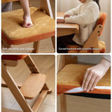 Beech Solid Wood Children's Study Chair.