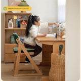Beech Solid Wood Children's Study Chair.