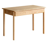 Oak, Beech Solid Wood Children's Ctudy Desk Bookshelf Integrated