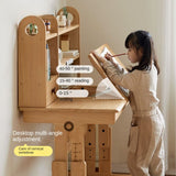 Beech Solid Wood Children's Study Table.