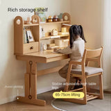 Beech Solid Wood Children's Study Table.