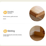Beech Solid Wood Children's Study Table.