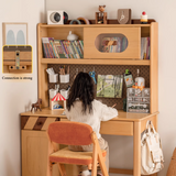Beech Solid Wood Children's Study Table.