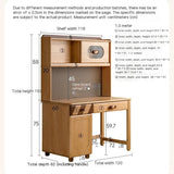 Beech Solid Wood Children's Study Table.