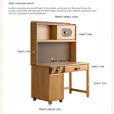Beech Solid Wood Children's Study Table.