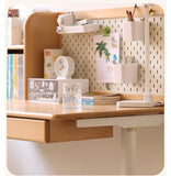 Beech Solid Wood Children's Electric Lifting Study Table