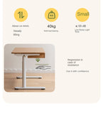 Beech Solid Wood Children's Electric Lifting Study Table