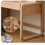 Beech Solid Wood Children's Study Table Eye Protection Lamp