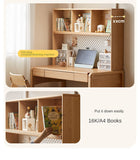 Beech Solid Wood Children's Study Table Eye Protection Lamp