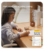 Beech Solid Wood Children's Study Table Eye Protection Lamp