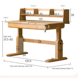 Beech Solid Wood Children's Study Table