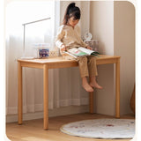 Beech Solid Wood Children's Writing Desk