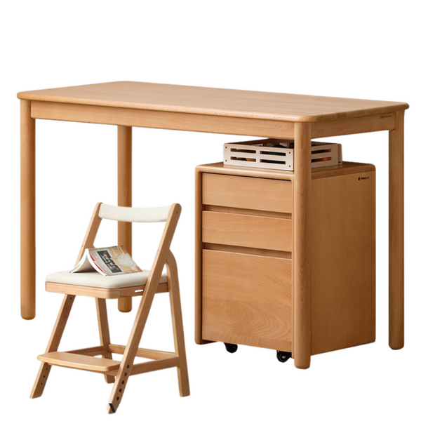 Beech Solid Wood Children's Writing Desk – WEHOMZ