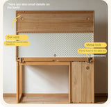Oak Solid Wood Modern Children's Study Table