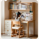 Oak Solid Wood Modern Children's Study Table