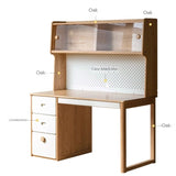Oak Solid Wood Modern Children's Study Table