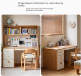 Oak Solid Wood Modern Children's Study Table