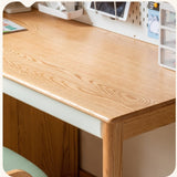 Oak Solid Wood Modern Children's Study Table