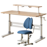 Beech Solid Wood Children's Liftable Desk