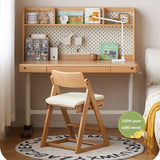 Beech Solid Wood Study Hand Crank Lift Children's Table