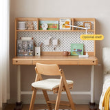 Beech Solid Wood Study Hand Crank Lift Children's Table