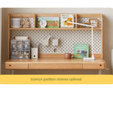 Beech Solid Wood Study Hand Crank Lift Children's Table
