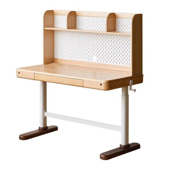 Beech Solid Wood Children's Modern Lift Study Table – WEHOMZ