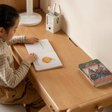 Beech Solid Wood Liftable Study Desk