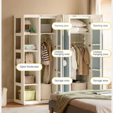 Solid Rubberwood Kids Wardrobe.