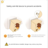 Solid Rubberwood Kids Wardrobe.