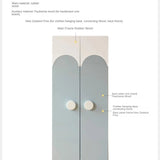 Solid Rubberwood Kids Wardrobe.