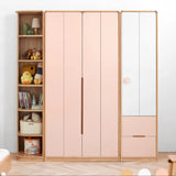 Beech Solid Wood Kids Wardrobe