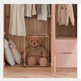 Beech Solid Wood Kids Wardrobe